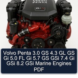 Volvo Penta 3.0 GS 4.3 GL GS Gi 5.0 FL Gi 5.7 GS GSi 7.4 Gi GSi 8.2 GSi Marine Engines PDF