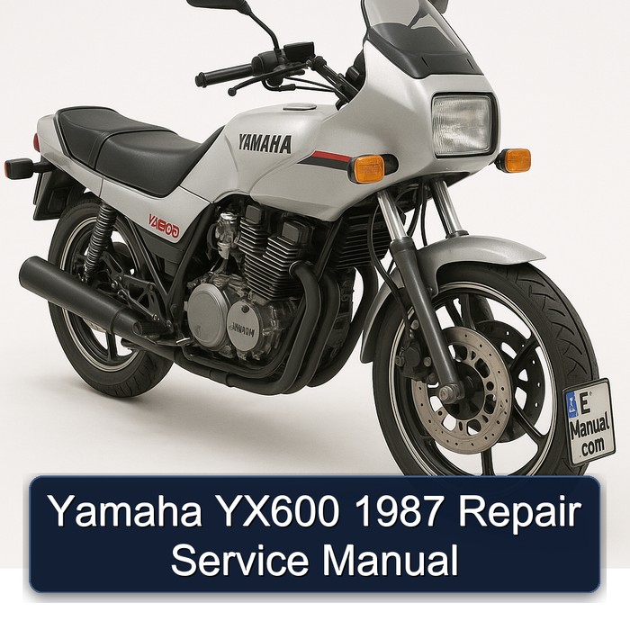 1987 Yamaha YX600 Service Repair Workshop Manual PDF