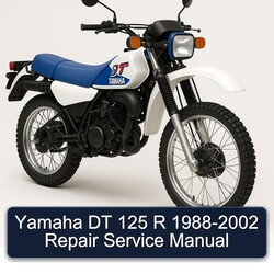 1988-2002 Yamaha DT Models 125 R Service Repair Workshop Manual PDF
