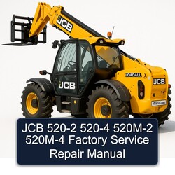 JCB 520-2 520-4 520M-2 520M-4 Service Repair Workshop Manual PDF