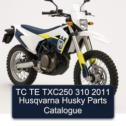 2011 Husqvarna TC Models TE TXC250 310 Husky Parts Catalog PDF