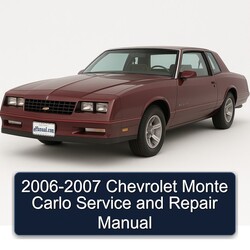 2006-2007 Chevrolet Monte Carlo Service Repair Workshop Manual PDF