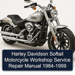 1984-1999 Harley Davidson Softail Motorcycle Service Repair Workshop Manual PDF