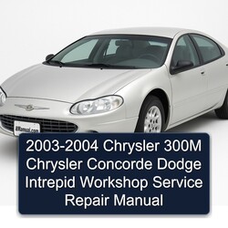 2003-2004 Chrysler Concorde 300M Dodge Intrepid Service Repair Workshop Manual PDF