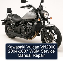 2004-2007 Kawasaki Vulcan VN2000 - WSM Service Repair Workshop Manual PDF
