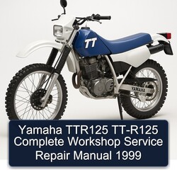 1999 Yamaha TT Models TTR125 TT-R125 Service Repair Workshop Manual PDF