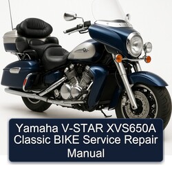 Yamaha V-STAR XVS650A Classic BIKE Service Repair Manual 