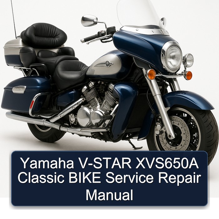 Aprilia Classic Yamaha V-STAR XVS650A Bike Service Repair Workshop Manual PDF