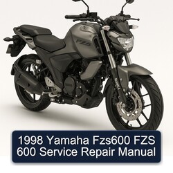 1998 Yamaha FZS Models FZS600 600 Service Repair Workshop Manual PDF