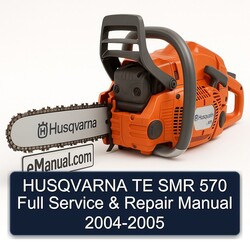 2004-2005 Husqvarna SMR Models TE 570 Service Repair Workshop Manual PDF