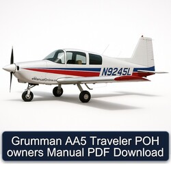 Grumman AA5 Traveler POH Owners Owner's Manual PDF