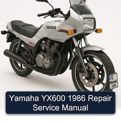1986 Yamaha YX600 Service Repair Workshop Manual PDF
