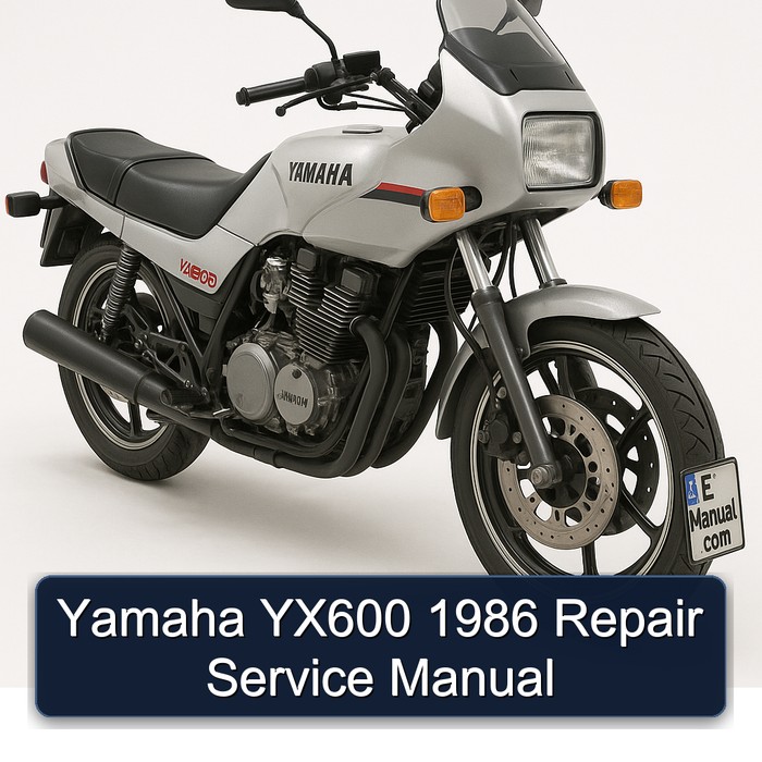 1986 Yamaha YX600 Service Repair Workshop Manual PDF
