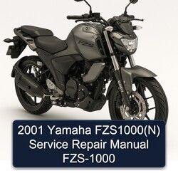 2001 Yamaha FZS Models Fzs1000(n) FZS-1000 FZS1000(N Service Repair Workshop Manual PDF