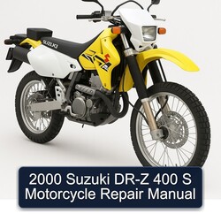 2000 Suzuki DR Series DR-Z 400 S Motorcycle Service Repair Workshop Manual PDF