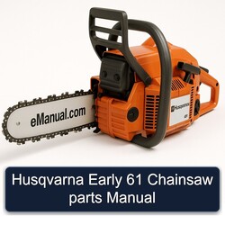 Husqvarna Early 61 Chainsaw Parts Catalog PDF