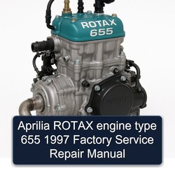 1997 Aprilia Rotax Engine Type 655 Service Repair Workshop Manual PDF