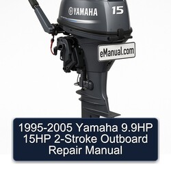 1995-2005 Yamaha 9.9hp 15HP 2-stroke Outboard Service Repair Workshop Manual PDF