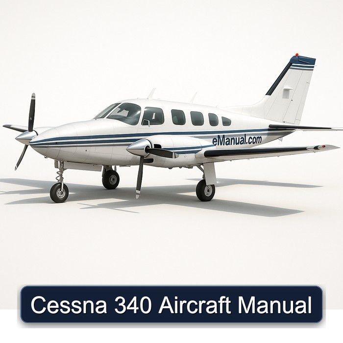 Cessna 340 Aircraft Service Repair Workshop Manual PDF