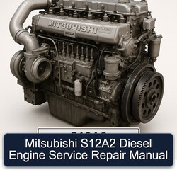 Mitsubishi S12a2 Diesel Engine Service Repair Workshop Manual PDF