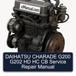 Daihatsu CB Series Charade G200 G202 HD HC Service Repair Workshop Manual PDF