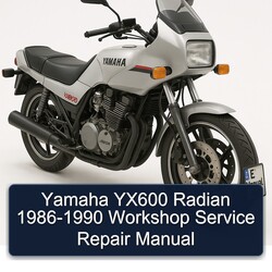 1986-1990 Yamaha YX600 Radian Service Repair Workshop Manual PDF