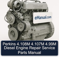 Perkins 2000 Series 4.108m 4.107m 4.99m Diesel Engine Parts Catalog PDF