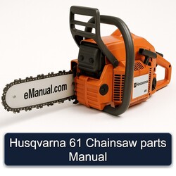 Husqvarna 61 Chainsaw Parts Catalog PDF