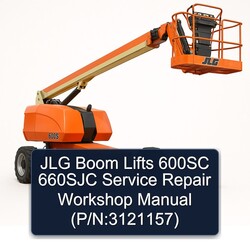 JLG Boom Lifts 600SC 660SJC (p/n:3121157) Service Repair Workshop Manual PDF