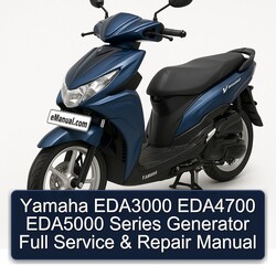 Yamaha V Series EDA3000 EDA4700 EDA5000 Generator Service Repair Workshop Manual PDF