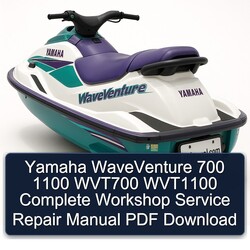 Yamaha Waveventure 700 1100 WVT700 WVT1100 Service Repair Workshop Manual PDF