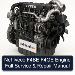 Iveco Nef F4BE F4GE Engine Service Repair Workshop Manual PDF