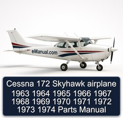 1963-1974 Cessna 172 Skyhawk Airplane Parts Catalog PDF