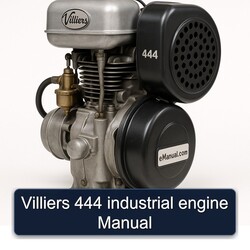 Villiers 444 Industrial Engine Service Repair Workshop Manual PDF