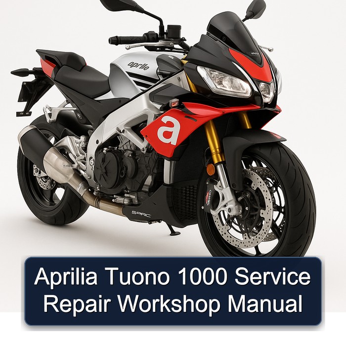 Aprilia Tuono 1000 Service Repair Workshop Manual PDF
