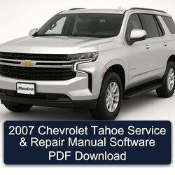 2007 Chevrolet Tahoe Software Service Repair Workshop Manual PDF