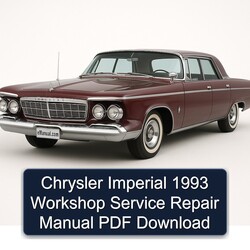 1993 Chrysler Imperial Service Repair Workshop Manual PDF