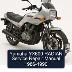 1986-1990 Yamaha YX600 Radian Service Repair Workshop Manual PDF