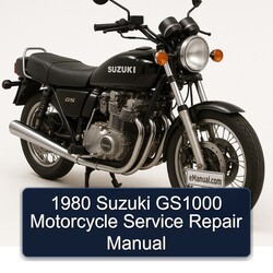 1980 Suzuki GS Series GS1000 Motorcycle Service Repair Workshop Manual PDF