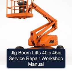 Jlg Boom Lifts 40IC 45IC Service Repair Workshop Manual PDF