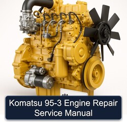 Komatsu 95 3 Engine Service Repair Workshop Manual PDF