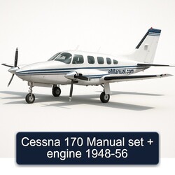 Cessna 170 Set Engine 1948-56 Service Repair Workshop Manual PDF