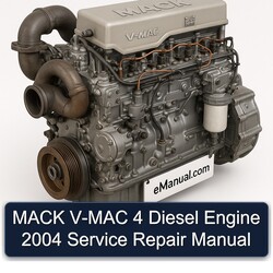 2004 Mack V-MAC 4 Diesel Engine Service Repair Workshop Manual PDF