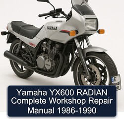 1986-1990 Yamaha YX600 Radian Service Repair Workshop Manual PDF