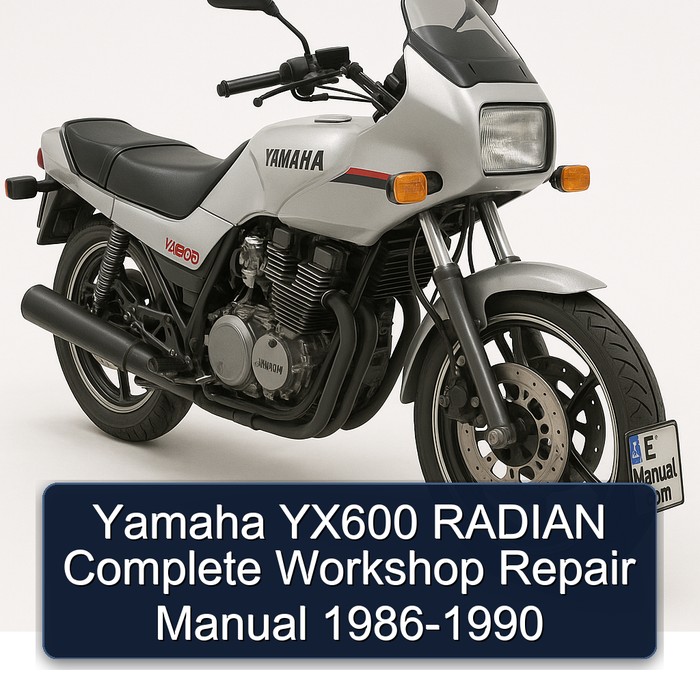 1986-1990 Yamaha YX600 Radian Service Repair Workshop Manual PDF