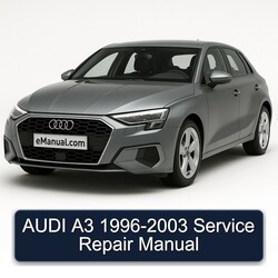 1996-2003 Audi A3 Service Repair Workshop Manual PDF