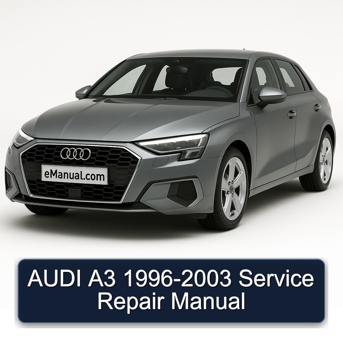 1996-2003 Audi A3 Service Repair Workshop Manual PDF