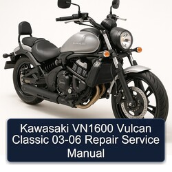 2003-2006 Kawasaki Vulcan VN1600 Classic Service Repair Workshop Manual PDF