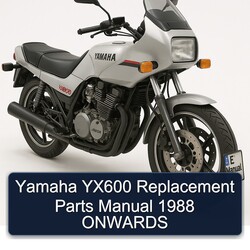 1988 Yamaha YX600 Replacement Parts Onwards Catalog PDF