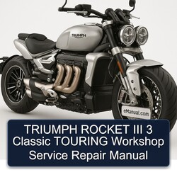 Triumph Rocket III 3 Classic Touring Service Repair Workshop Manual PDF